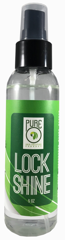 PureO Natural Products - Lock Shine Spray – Hattaché Beauty